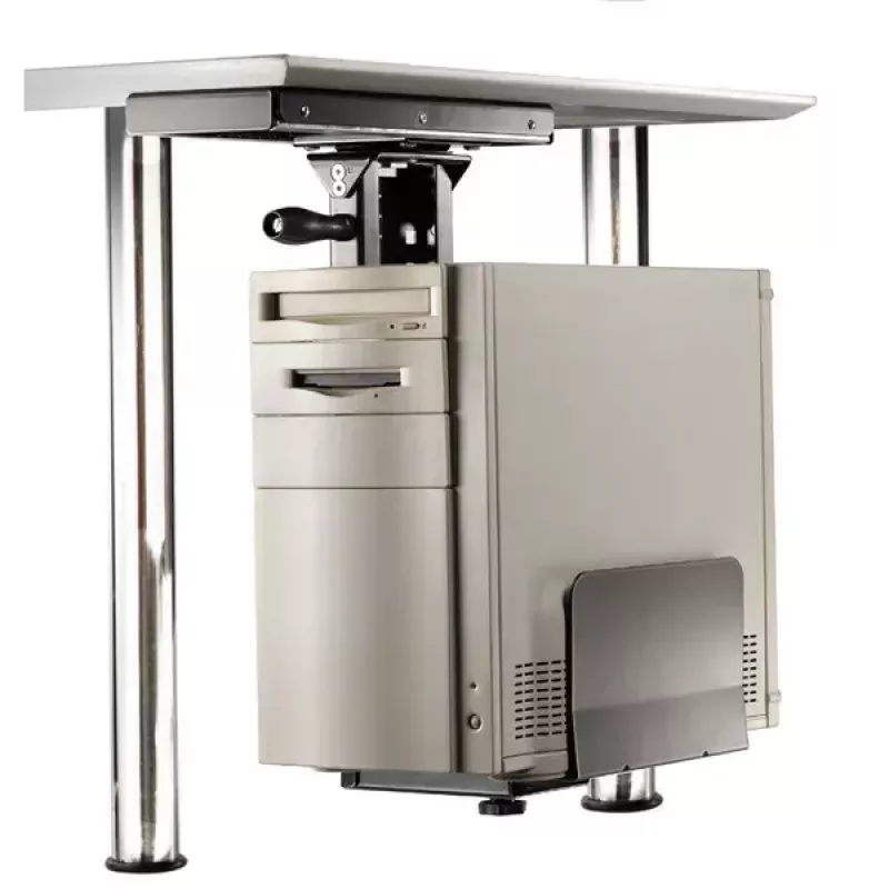 Soporte para CPU montado en mesa ROLINE ROLINE Soporte para PC con función giratoria plata
