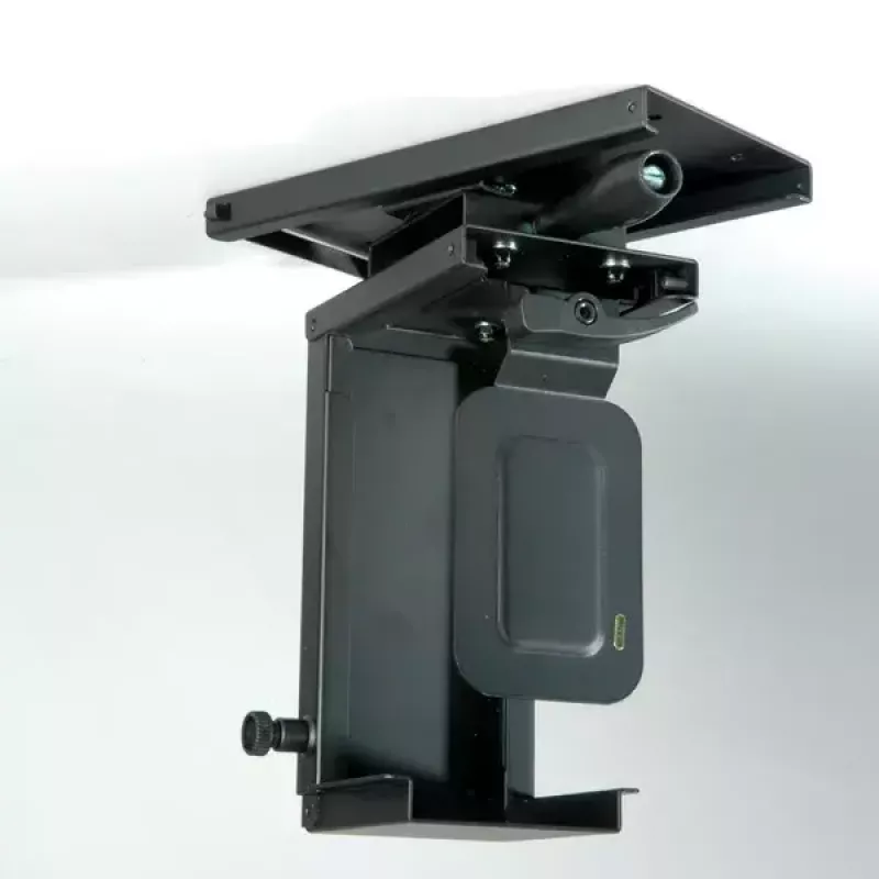 Soporte para CPU bajo el escritorio ROLINE Soporte para mini PC extensible con función giratoria negro