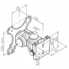 Kit de soporte de pared para monitor LCD 2 articulaciones VALUE 17.99.1125