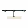Brazo LCD triple VALUE con pinza de mesa negro — soporte de monitor para 3 pantallas, ajustable