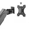 Soporte de monitor VALUE 17.99.1182 pinza 2,06 m negro 18 kg
