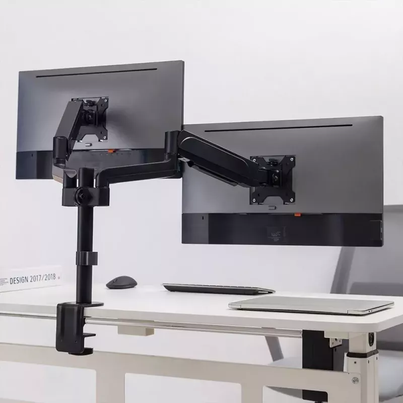 Soporte de monitor VALUE 17.99.1182 pinza 2,06 m negro 18 kg