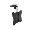 Soporte de TV/peana VALUE 17.99.1186 para 43,2 cm a 94 cm (17 inch – 37 inch), VESA 75×75–200×200, inclinable 0–90°, orientable ±45°, 20 kg, negro
