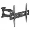 Soporte de pared para TV VALUE 17.99.1211 2,03 m 45 kg negro