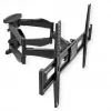 Soporte de pared para TV VALUE 17.99.1211 2,03 m 45 kg negro