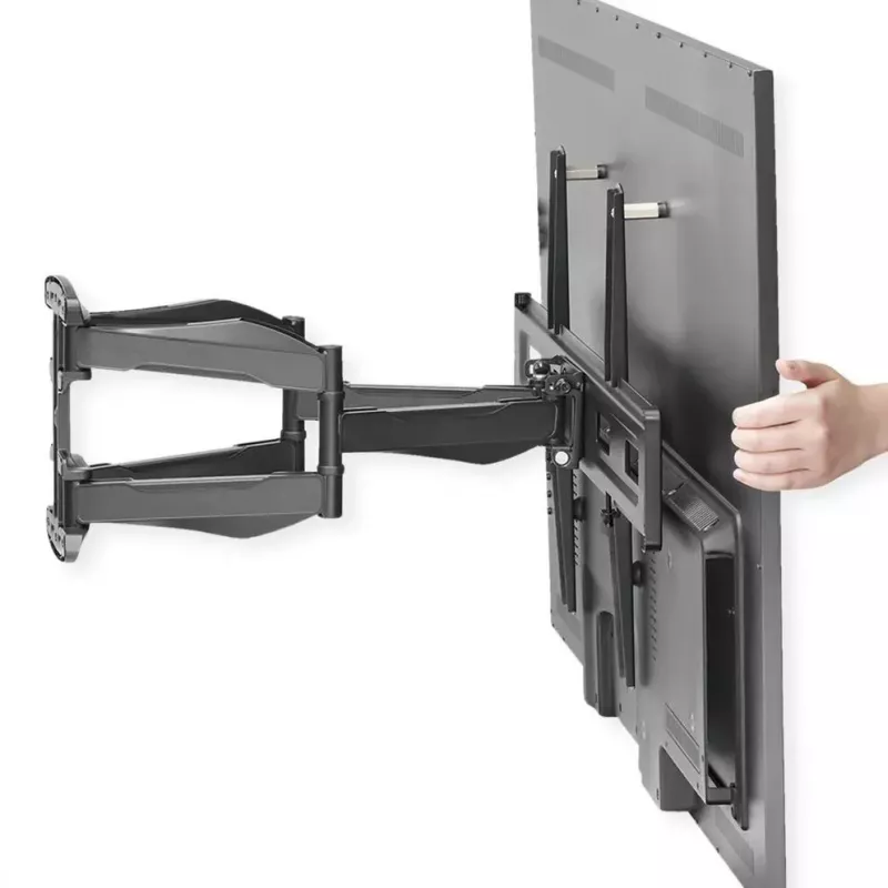 Soporte de pared para TV VALUE 17.99.1211 2,03 m 45 kg negro