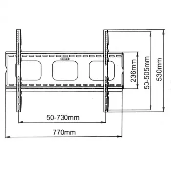Soporte de pared VALUE para TV LCD/plasma perfil plano