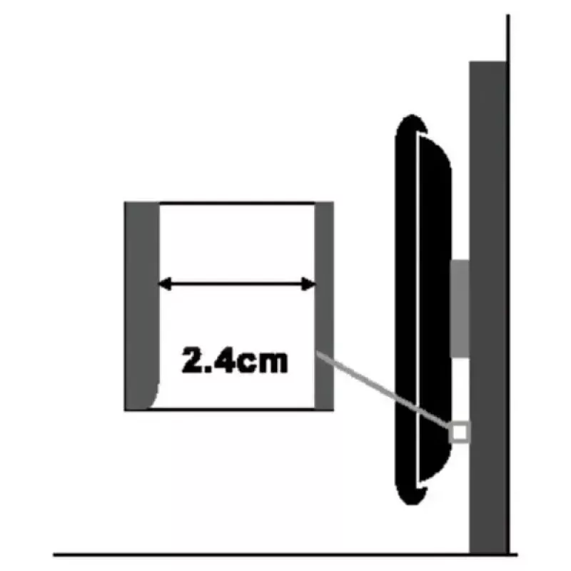 Soporte de pared VALUE para TV LCD/plasma perfil plano