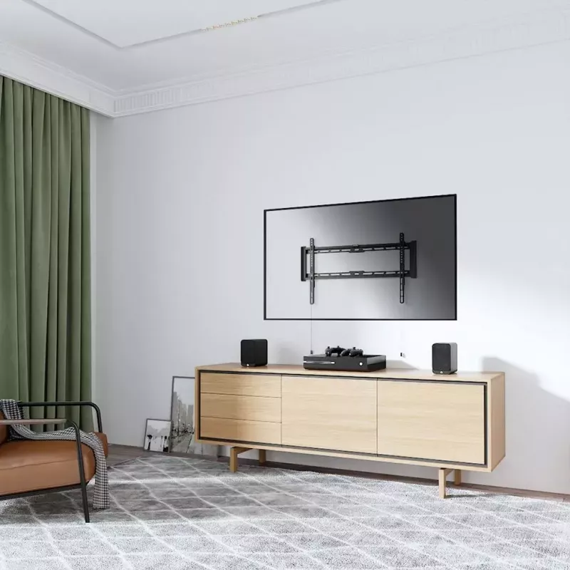 Soporte de TV VALUE 17.99.1222 negro 2,03 m 75 kg