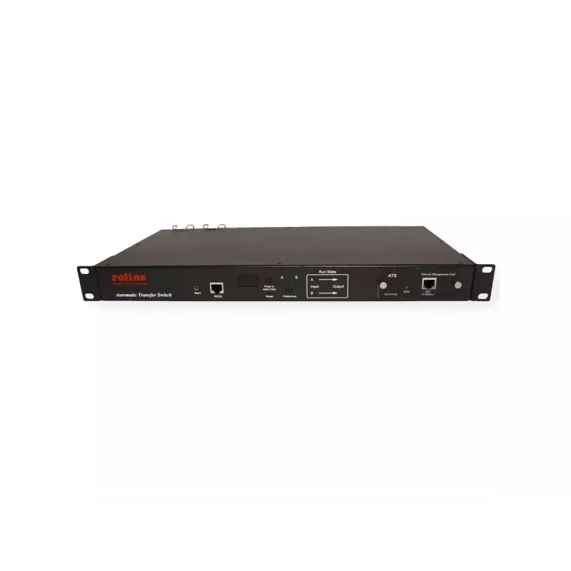 ROLINE 19.07.3415 conmutador de transferencia automática ATS 220-240V 50Hz 1U para rack