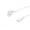 Cable de alimentación VALUE 19.99.1016 blanco 0,6 m CEE7/7 IEC 320