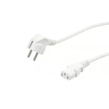 Cable de alimentación VALUE 19.99.1016 blanco 0,6 m CEE7/7 IEC 320