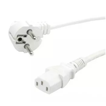 Cable de alimentación VALUE 19.99.1016 blanco 0,6 m CEE7/7 IEC 320