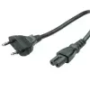 Cable de alimentación negro VALUE 19.99.2094 5 m CEE7/16 conector hembra C7