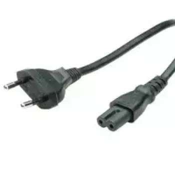 Cable de alimentación negro VALUE 19.99.2094 5 m CEE7/16 conector hembra C7