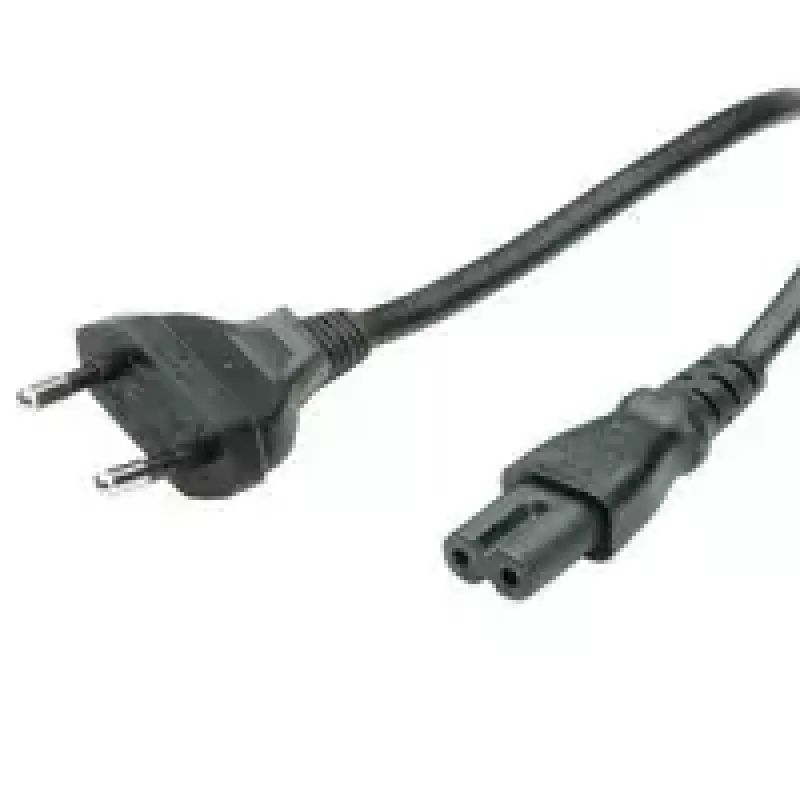 Cable de alimentación negro VALUE 19.99.2094 5 m CEE7/16 conector hembra C7