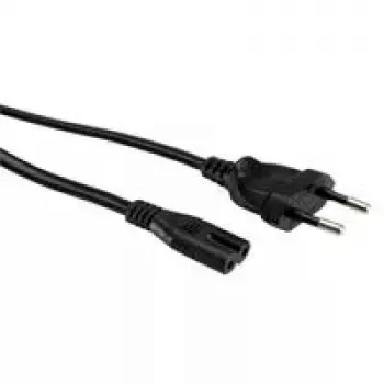 Cable de alimentación negro VALUE 19.99.2094 5 m CEE7/16 conector hembra C7