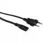 Cable de alimentación negro VALUE 19.99.2094 5 m CEE7/16 conector hembra C7