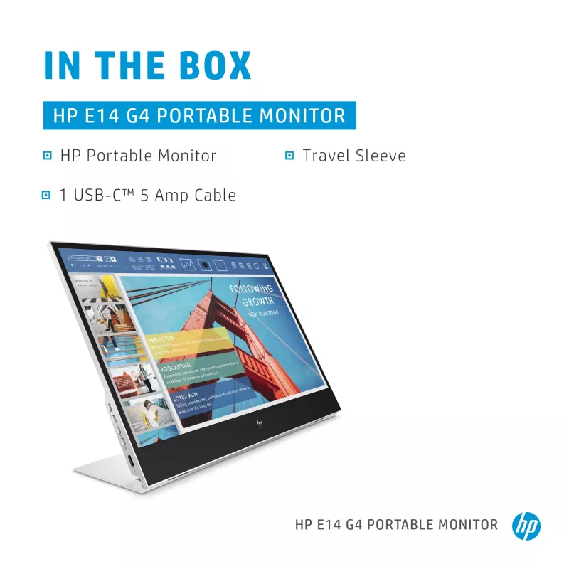 Monitor HP E-Series E14 G4 14