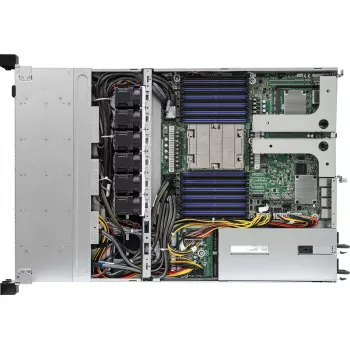 Caja de ordenador ASRock 1U12E-GENOA/2L2T Rack (1U) Gris