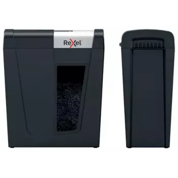 Destructora de documentos Rexel Secure MC4 Microcorte 60 dB Negro, Plata