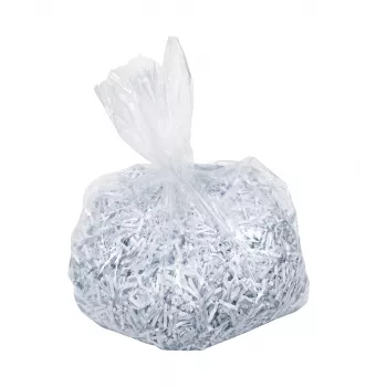 Bolsas de plástico para destructora Rexel para grandes destructoras de oficina, capacidad 175 L (pack de 20)