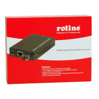 Convertidor Gigabit ROLINE 21.13.1069 RJ45 a LC