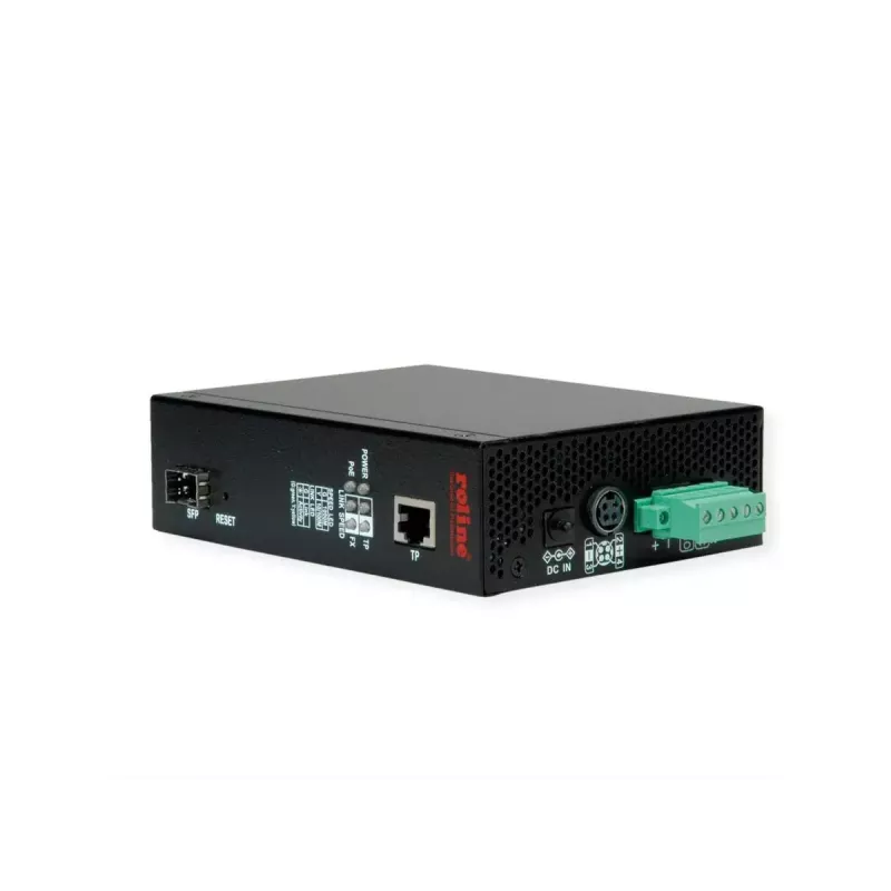 Convertidor de medios de red ROLINE 21.13.1135 1000 Mbit/s multimodo negro