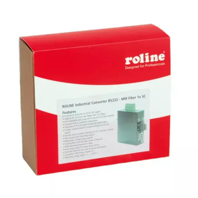 Convertidor industrial RS232 ROLINE 21.13.1141