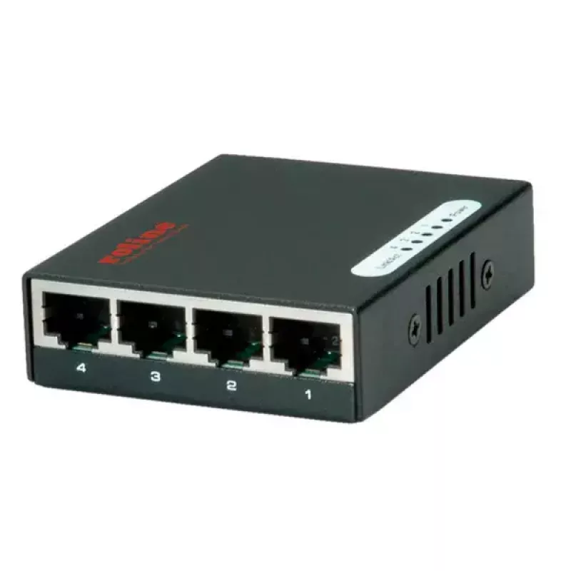 Switch Gigabit Ethernet ROLINE Pocket 4 puertos