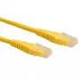 Cable de red ROLINE UTP cable de parcheo Cat.6 RJ-45 0,3 m amarillo
