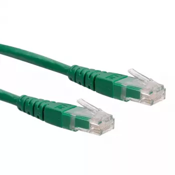 Cable de red ROLINE UTP cable de parcheo Cat.6 RJ-45 0,3 m verde