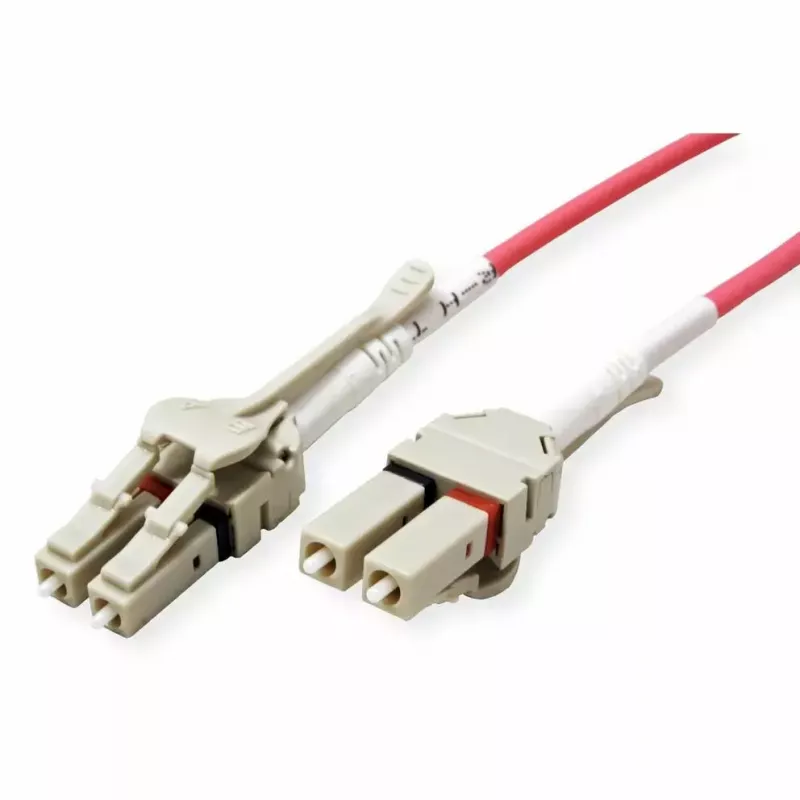 Cable de fibra óptica ROLINE 21.15.8876 7 m LC OM4 violeta