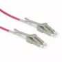 Cable de fibra óptica ROLINE 21.15.8876 7 m LC OM4 violeta