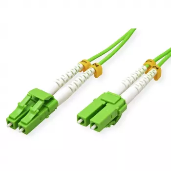 Cable de fibra óptica ROLINE InfiniBand 7 m 2x LC OM5 verde
