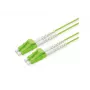 Cable de fibra óptica ROLINE InfiniBand 20 m 2x LC verde OM5