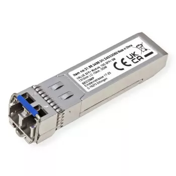 Módulo transceptor de fibra óptica SFP+ VALUE 21.99.3498 — 10 Gbit/s, 1310 nm, SFP+