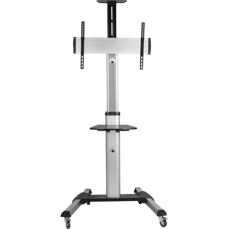 Carro de TV regulable en altura InLine, para TV LED 37 pulgadas–70 pulgadas (94–178 cm), máx. 50 kg