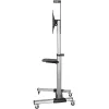 Carro de TV regulable en altura InLine, para TV LED 37 pulgadas–70 pulgadas (94–178 cm), máx. 50 kg