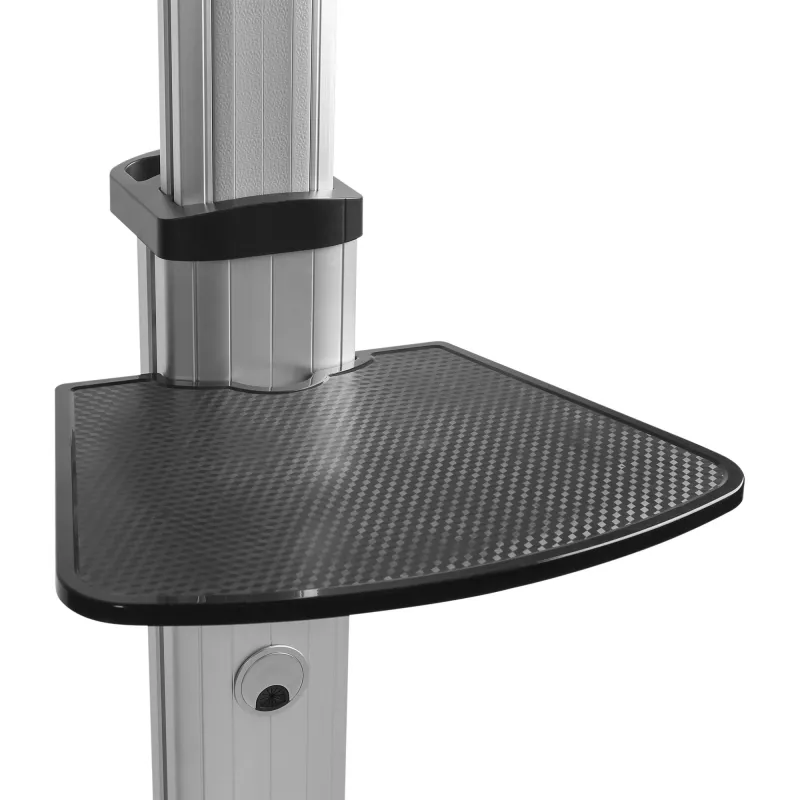 Carro de TV regulable en altura InLine, para TV LED 37 pulgadas–70 pulgadas (94–178 cm), máx. 50 kg
