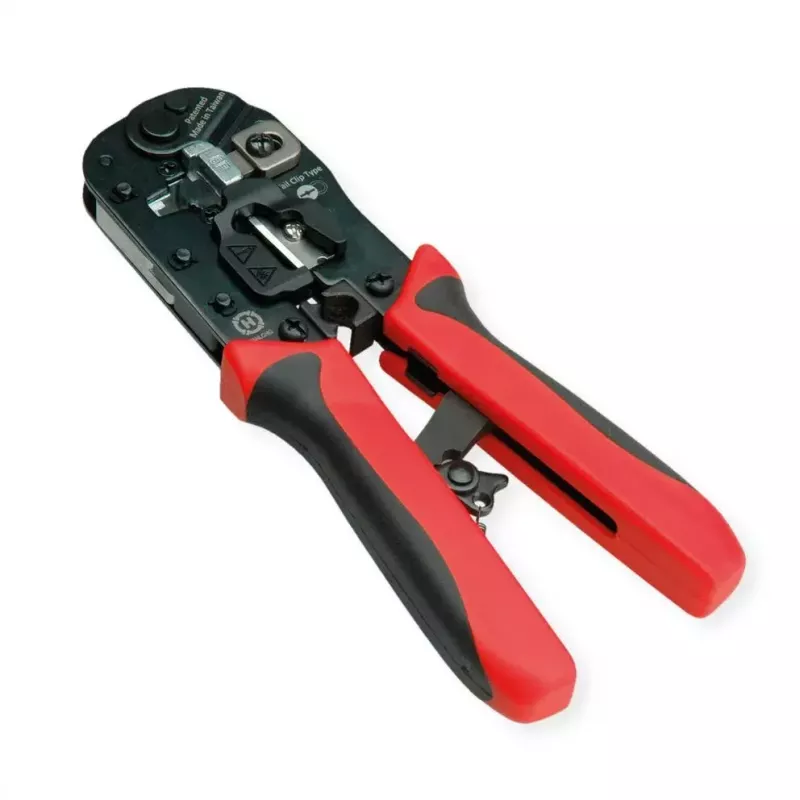 Alicate de crimpado VALUE 25.99.8794 negro rojo 190 mm 347 g