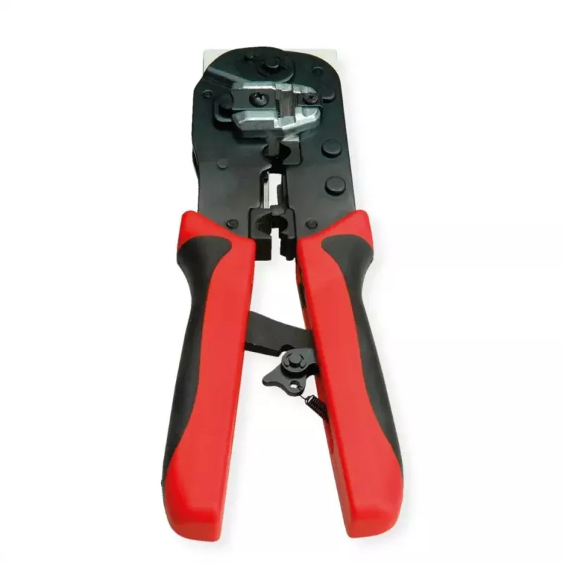 Alicate de crimpado VALUE 25.99.8794 negro rojo 190 mm 347 g