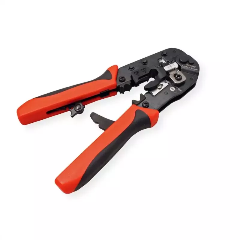 Alicate de crimpado VALUE 25.99.8794 negro rojo 190 mm 347 g