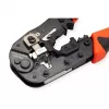 Alicate de crimpado VALUE 25.99.8794 negro rojo 190 mm 347 g
