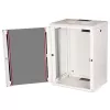 Armario rack de pared de 19 pulgadas ROLINE Pro 16U 600x450 mm, gris, cerradura con llave, IP20