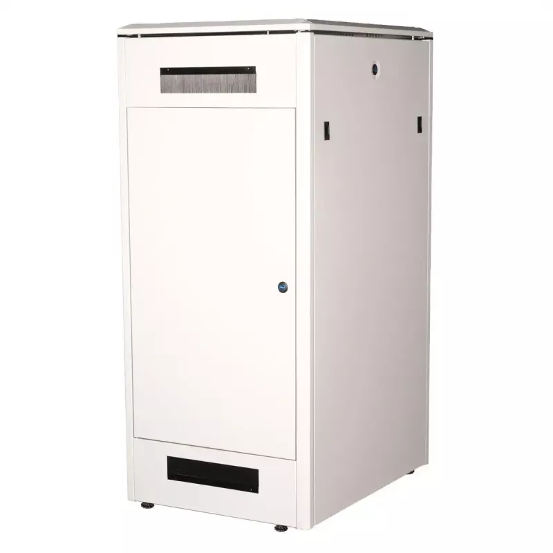 Armario de red de 19 pulgadas ROLINE Pro 26U, 600x800 mm AnxPr, puerta de cristal, gris, IP20, capacidad de carga 600 kg