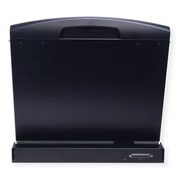 Consola de rack VALUE 26.99.0132 — 19 inch (48,3 cm) 1366×768 LCD, 1U, teclado suizo, negro