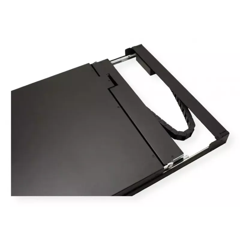 VALUE 26.99.0192 consola KVM con conmutador KVM de 8 puertos, TFT de 19 pulgadas (48,3 cm) 1366x768, VGA, USB, teclado suizo