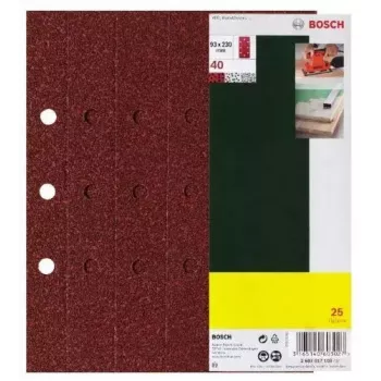 Bosch 2 607 017 097 accesorio de lijado 25 uds.