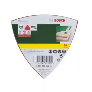 Bosch 2607017111 25 uds. hojas de lijar